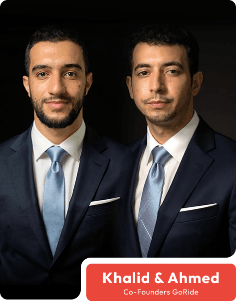 Khalid & Ahmed, Co-Founders GoRide